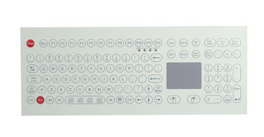 108 montagem de painel industrial da parte superior do teclado de membrana das chaves IP65