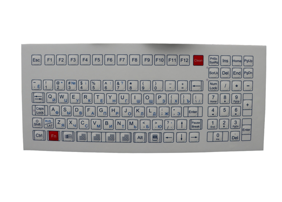 106 avaliados dinâmicos feitos sob encomenda industriais do teclado de membrana IP67 do teclado higiênico médico das chaves