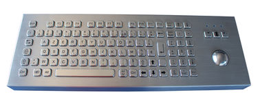 Teclado de aço inoxidável do Desktop do metal de 100 chaves com teclado numérico