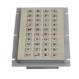 Teclado numérico IP67 da porta do à prova de água de 40 chaves de aço inoxidável com USB