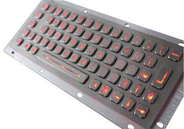Teclado numérico industrial Backlit de aço inoxidável do quiosque do teclado IP65 de USB