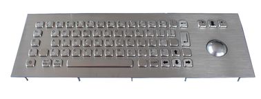 A montagem 69 do painel superior de USB fecha o teclado industrial do braile do ponto com Trackball do laser