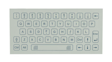 Do teclado industrial do painel da membrana da prova de óleo da poeira cor branca ou preta