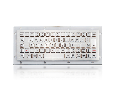 Formato compacto das chaves industriais de aço inoxidável dinâmicas da prova 68 do vândalo do teclado IP65