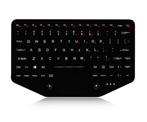 IP65 militar Ruggedized o teclado industrial com material do ABS do Touchpad