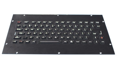 As 82 chaves ásperas iluminaram a prova industrial compacta retroiluminada do vândalo do teclado e a prova da poeira