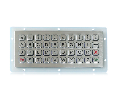 Teclado da montagem do painel das chaves da segurança 40, teclado industrial do metal à prova de intempéries