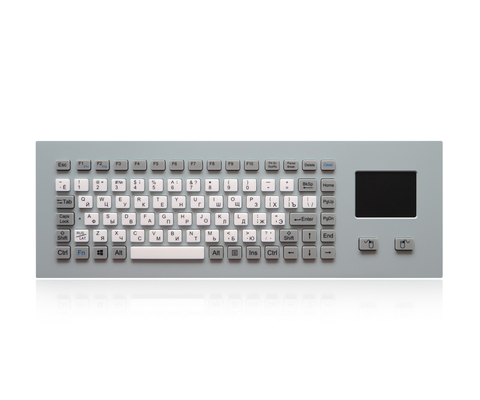 Teclas de silicone à prova d'água IP65 com fio teclado industrial com touchpad