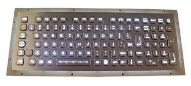 Teclado áspero da montagem do painel de 102 chaves/teclado industrial do portátil no metal