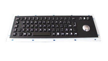 Relação preta selada Vandalproof PS2/Usb do teclado do metal dos SS do costume disponível