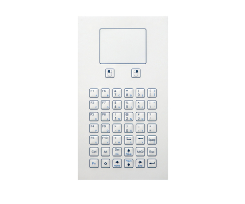 44 teclas teclado de membrana industrial IP65 dinâmico com touchpad robusto