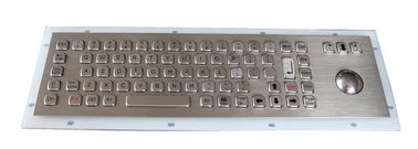 O teclado metálico Ruggedized IP67 da montagem do painel Waterproof 73 chaves