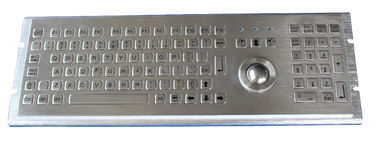 IP65 Ruggedized o teclado com chaves do Fn e montagem do trackball e de painel traseiro