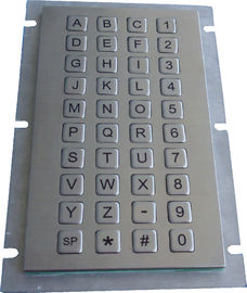 40 chaves comprimem o teclado liso do metal das chaves da matriz de ponto do formato com a montagem de painel traseiro