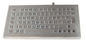 77 chaves personalizaram o teclado industrial do Desktop do metal da disposição com chaves de funções