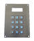 IP67 12 fecha o teclado backlit azul impermeável dinâmico do metal da matriz de ponto com LCD
