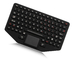 Mini teclado Ruggedized personalizado do Touchpad do silicone de 89 chaves teclado industrial