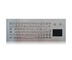 FCC lavável industrial dinâmico do teclado de computador IP65 5VDC com Touchpad