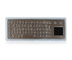 IP65 teclado USB retroiluminado de aço inoxidável com touchpad resistente