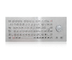 90 teclas teclado industrial de aço inoxidável com ponteiro hula SS selado / robusto
