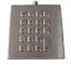 O teclado numérico do metal do estojo compacto IP67 escovou chaves móveis do desktop 19 dos SS