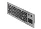 Metal industrial do teclado áspero marinho com quiosque IP67 do Touchpad