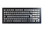 Superior lavável avaliado mecânico do preto IP67 do teclado do metal industrial de Koisk montado