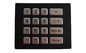 Chaves do teclado numérico numérico 16 do metal IP67 para o controle de acesso do Atm da segurança