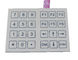 24 chaves comprimem o teclado da membrana da matriz de ponto do formato para o laboratório, hospital