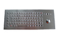 Quiosque lavável industrial 100mA do teclado IP67 do Trackball com chaves separadas do FN