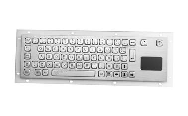 Teclado industrial de aço inoxidável com Touchpad/teclado áspero