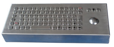 Metal industrial Keybaord da prata do Desktop das chaves IP66 84 para exterior