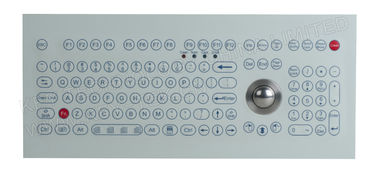 Trackball ótico industrial Dustproof impermeável do teclado de membrana