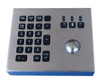 Dispositivos apontando do computador do laser IP68 com teclado numérico e 3 botões do rato