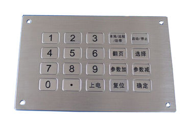 solução impermeável da montagem de painel da parte superior do teclado numérico do metal de USB de 20 chaves