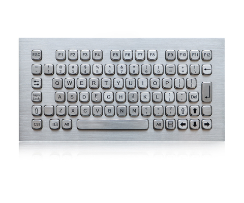 O teclado de prova líquido industrial, SS metal o teclado do quiosque com 77 chaves