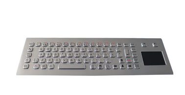 Almofade da prova lavável dinâmica do vândalo da montagem IP67 o teclado industrial de aço inoxidável