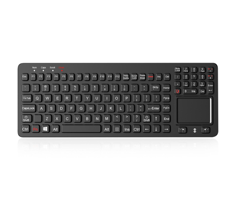 Ip65 teclado dinâmico de borracha de silicone à prova d'água com touchpad