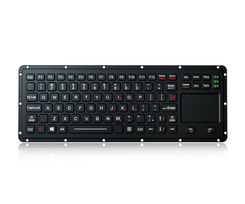 IP65 teclado robusto de grau militar com touchpad resistente para cursor rápido