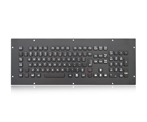 teclado de aço inoxidável industrial resistente 108 teclas para o exterior
