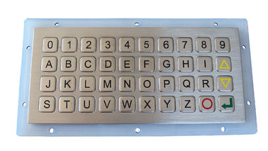 Montagem industrial do painel do teclado de prova do vândalo do estojo compacto do metal de 40 chaves uso exterior da mini