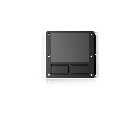 Dispositivo de controlo táctil industrial de touchpad preto para aplicações industriais