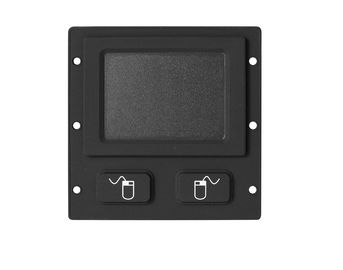 Touchpad IP67 industrial de borracha preto impermeável dinâmico com 2 botões