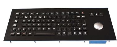 85 chaves comprimem o teclado industrial do formato com o atuador do polímero do Trackball