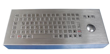 Chaves de aço inoxidável do teclado industrial compacto do formato 84 para o Desktop