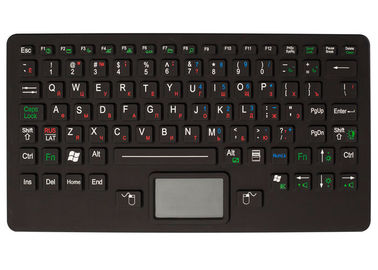 94 teclado industrial Backlit Ruggedized do silicone das chaves IP67 com cabo do cabo flexível da matriz FPC do Touchpad