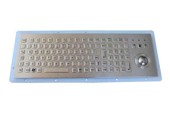 107 o painel industrial do teclado IP67 do Trackball das chaves montou dinâmico