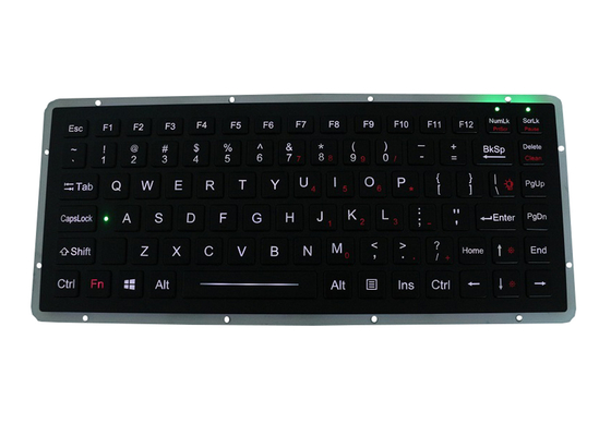 86 impermeáveis dinâmicos de alumínio da liga IP67 do teclado da compatibilidade eletrónica das chaves