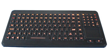 a borracha iluminada 120 chaves ruggedized o teclado com a almofada de toque selada