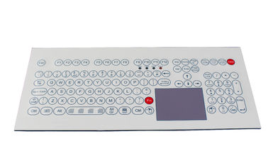 da membrana industrial chave da montagem de painel 108 teclado impermeável IP65 superior com touchpad